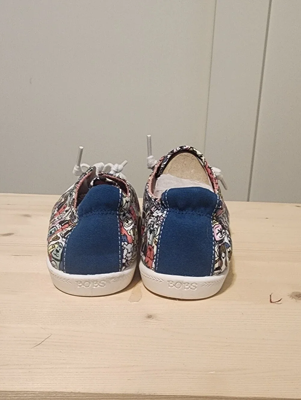 Skechers BOBS Beach Bingo Dog Print Sneakers